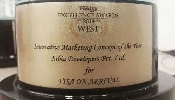 Innovating Marketing Award 2014 By Realty Plus