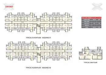 3 BHK SMART Flats in neral